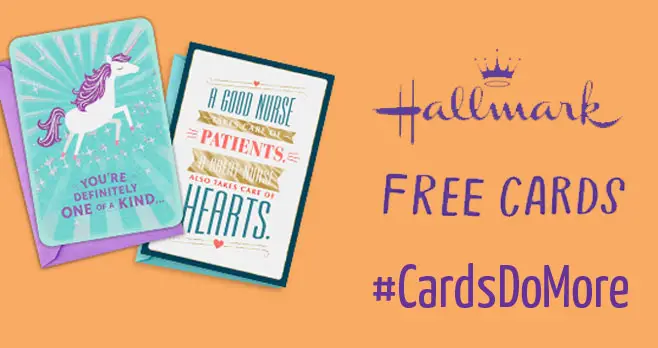 Hallmark is giving away 1 million free greeting cards so students and their families can thank the teachers, school administrators and staff that inspire us every day. #CardsDoMore Sign up to get yours today. 