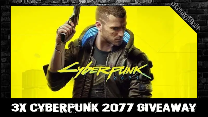 Cyberpunk 2077 is coming out on December 10th and @SteamgiftsI is giving you the chance to win a free copy. There will be 3 winners #Cyberpunk2077 