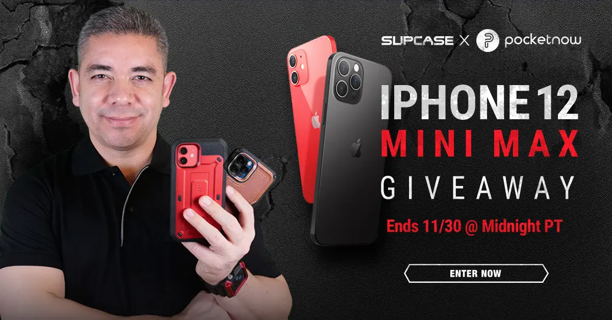 Win An iPhone 12 Pro Max or Mini from SUPCASE & Pocketnow!