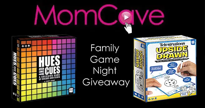 Enter for your chance to win from @MomCaveTV! Re-invigorate Family Game Night with NEW Games from The Op and MomCaveTV - Hues and Cues and Telestrations Upside Drawn - enter their giveaway for a chance to win both games.