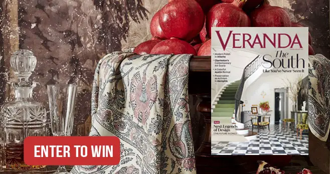 Enter for a Chance to win a one of kind Lisa Fine Scarf! The Lisa Fine Scarf Designed Exclusively for VERANDA will become your go-to accessory for winter