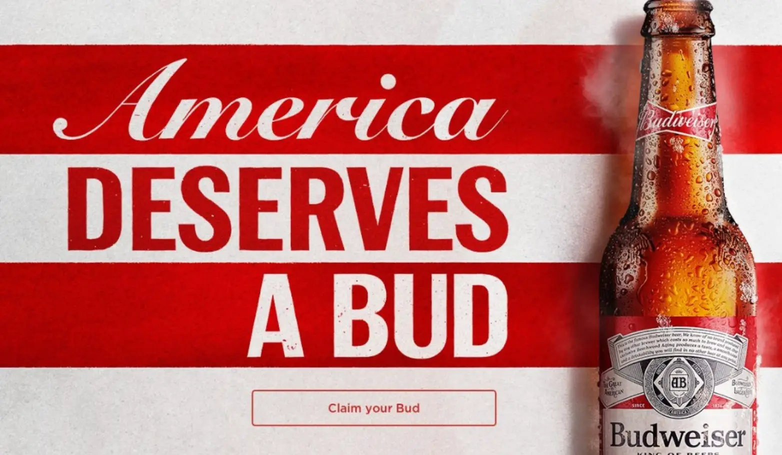 Free Beer anyone? Budweiser announced today on Twitter that everyone is getting a Free Bud on them! You get it in the form of a Virtual Prepaid Card #Budweiser #biggame #freebeer