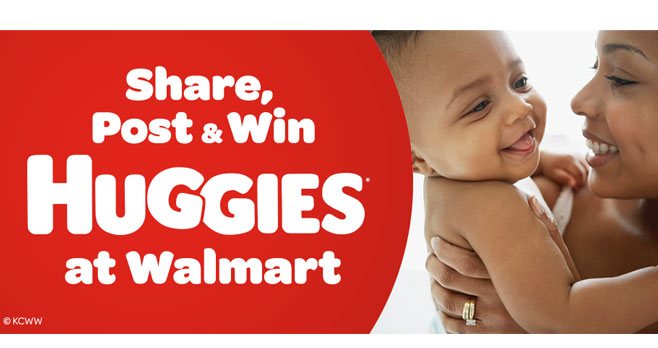Do you want to win a $100 or $500 gift card from Huggies? You could if you share a photo hugging your baby and use the hashtag #HuggiesHugDaySweepstakes and tag @Huggies Photos will NOT be judged but are required to enter.