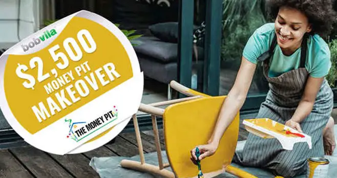 Enter daily for a chance to win one of five $500 Amazon gift cards from Bob Vila and The Money Pit for your next renovation project!