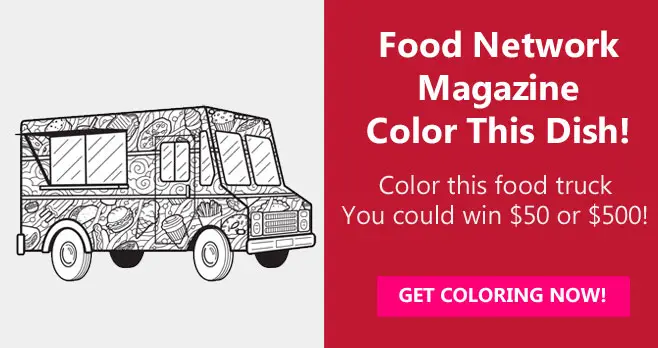 Enter for your chance to win $50 to $500 in cash! Color this food truck to enter. The grand prize winner will receive $500 and three runners-up will each receive $50. Download this food truck image and color it today!