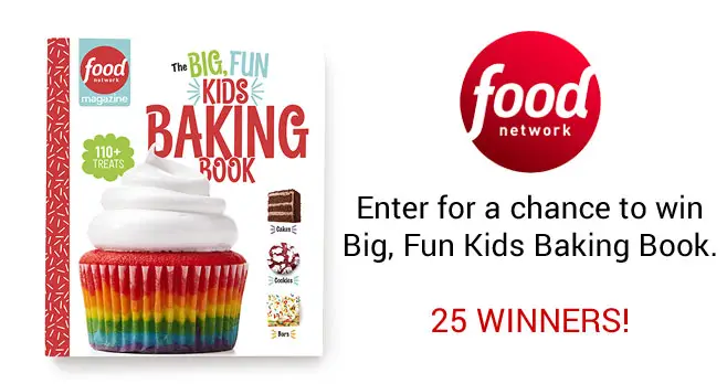 Enter for a chance to win Food Network Magazine's new Big, Fun Kids Baking Book. It's packed with more than 110 recipes, plus fun games and projects!