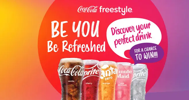 Explore a world of choice with Coca-Cola Freestyle and reward your pour! Play the Coca-Cola Freestyle Be You Be Refreshed Instant Win Game daily for your chance to instantly win a home tech upgrade, $50 gift card, or other great prizes. #giveaway