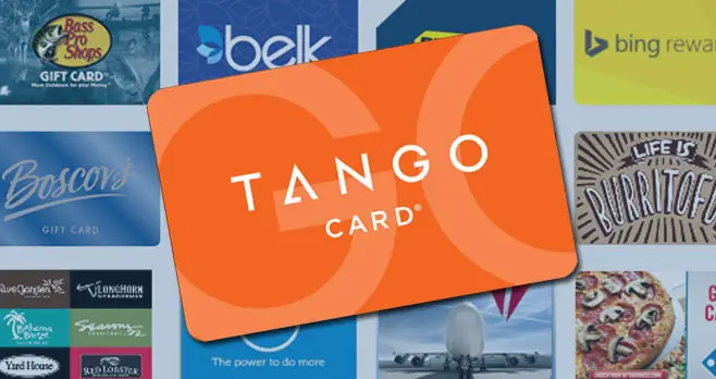 This T-Mobile Tuesday, enter for your chance to win one of over 30,000 Tango gift cards which can be used at over 30+ retailers including Amazon.com, Target, Starbucks, Dunkin' Donuts, gas stations and grocery stores