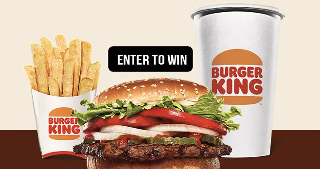 25 WINNERS! Burger King is giving away a Nintendo Switch Prize Pack now through February 22nd. Enter for your chance to win a Nintendo Switch Prize Pack that includes Super Mario 3D World + Bowser's Fury