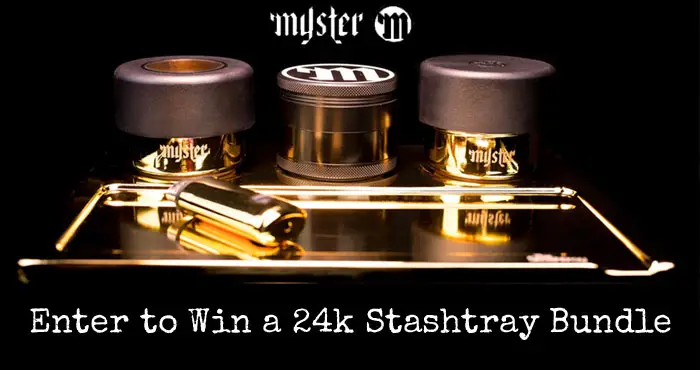 Enter for your chance to win a 24K Gold Stashtray bundle valued at $795! Myster High-End elevates #cannabis culture by designing accessories that look classy, feel good, and work well.