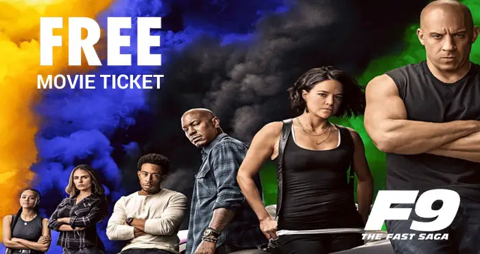 FREE Fast and Furious Movie Tickets