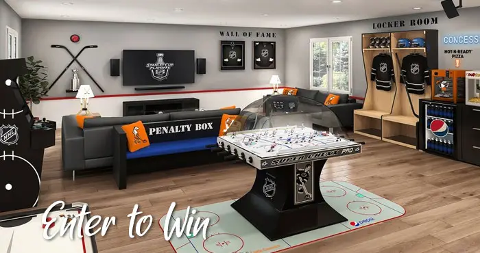 Little Caesars and Pepsi are Giving National Hockey League Fans the chance to score Big with "Ultimate Hockey Hangout" Sweepstakes.