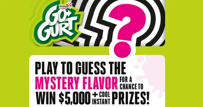 Go-GURT Mystery Flavor Instant Win Game