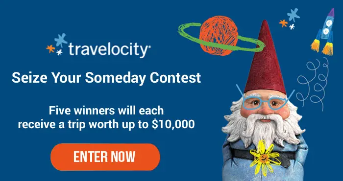 Travelocity is bringing your kids’ drawings to life by turning them into actual vacations. Now through Friday July 9, 2021, at 1pm ET, submit a photo of your mini’s masterpiece to Seize Your Someday and you could win a vacation straight from their imagination. Five winners will each receive a trip worth up to $10,000