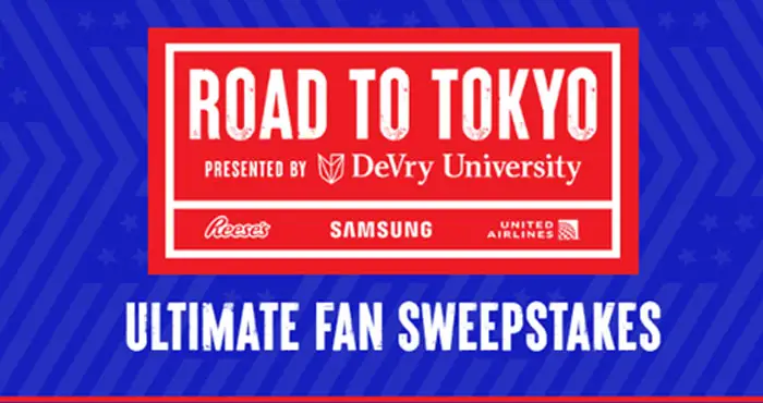 Play the Team USA Ultimate Trivia challenge daily. Daily prizes awarded July 4 - July 23. Grand Prize winner will be chosen on July 23, the day of the Olympic Games Tokyo 2021 Opening Ceremony