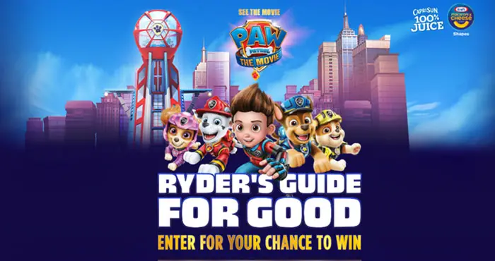 Kraft Heinz Foods Ryder's Guide for Good Sweepstakes