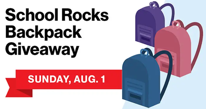FREE Backpacks on August 1st From Wireless Zone