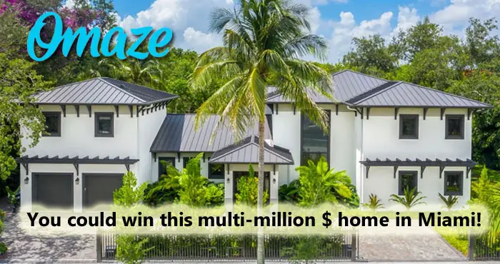 OMAZE Win A Multimillion-Dollar Miami Dream House