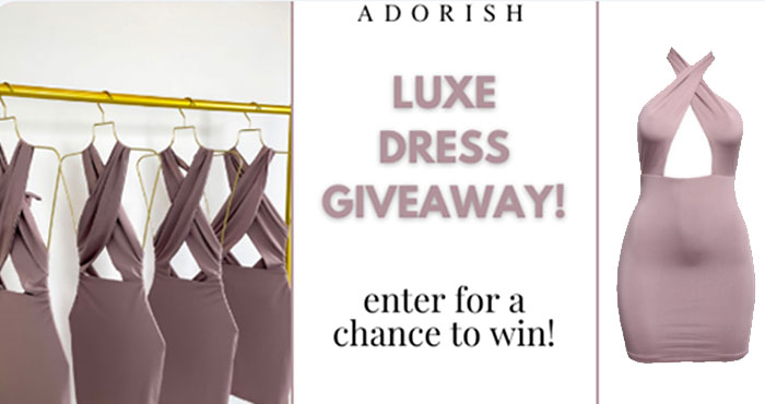 Adorish Luxe Dress Giveaway