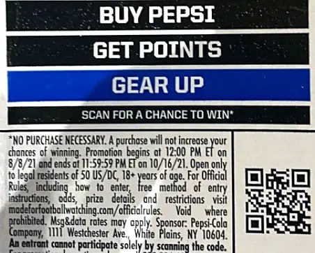 Free Made with Pepsi QR Codes