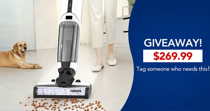 Acekool Cordless Vacuum Cleaner VU1 Giveaway