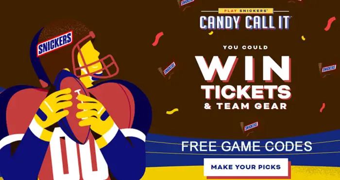 Mars Wrigley Contest ~ Instant Win NFL Prizes or Win a Trip to