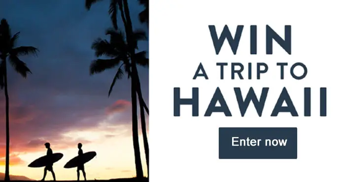 Quiksilver Win a Trip to Hawaii Sweepstakes