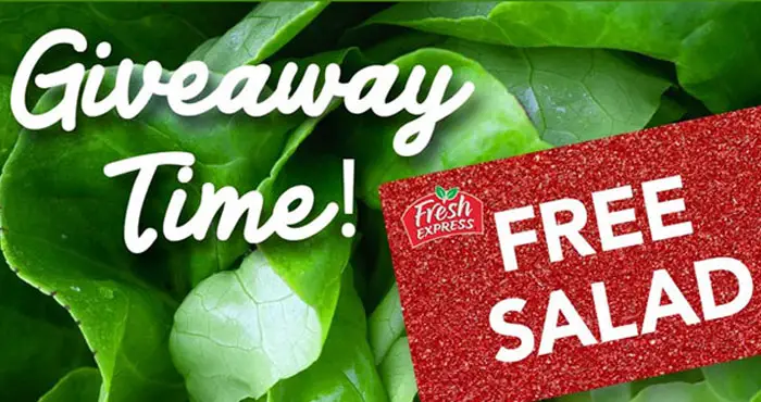 Fresh Express Comment to Win Giveaway