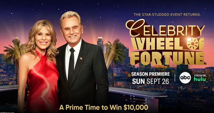 Celebrity Wheel of Fortune $10,000 Giveaway III