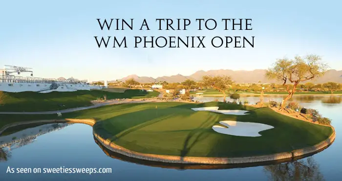 Enter for your chance to win a trip for two to the WM Phoenix Open in Arizona. #giveaway Calling all $golf fans! Now is your chance to attend the Greatest Show on Grass in sunny Scottsdale, Arizona from February 7-13, 2022.