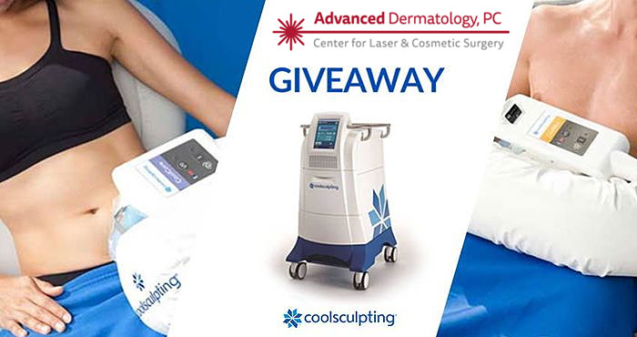 Advanced Dermatology is giving away a small applicator session of CoolSculpting (a $750 value). 