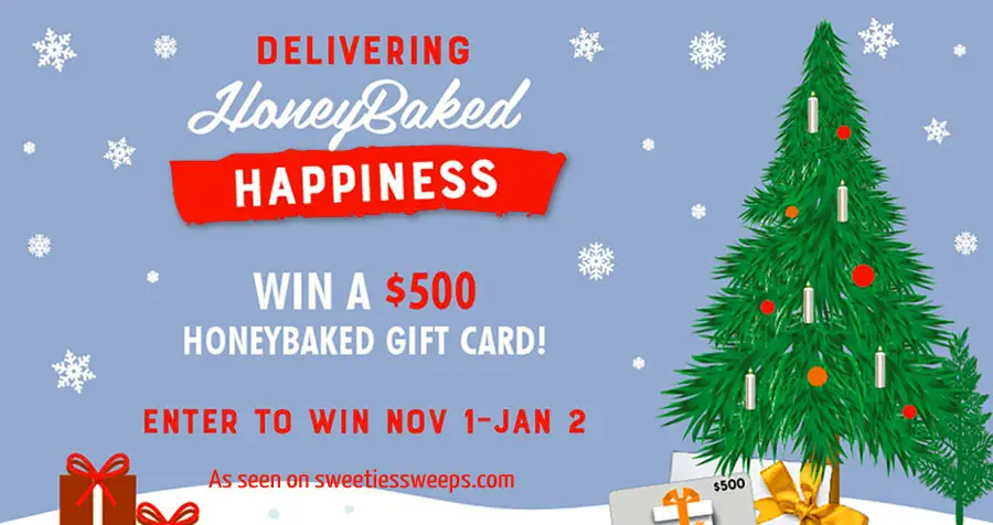 Enter for your chance to win a $500 HoneyBaked gift card. What occasion/holiday could HoneyBaked deliver the most happiness to you and your favorite people? Christmas, Easter, Thanksgiving, Birthday, Anniversary?