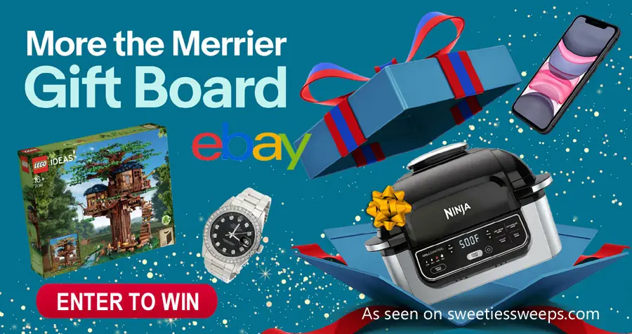 eBay’s More the Merrier Gift Board Sweepstakes