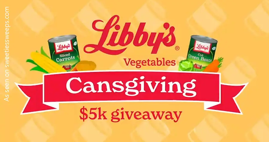 Enter Libby’s Cansgiving Contest for a chance to win $5,000! It’s time to “can” the old guard and cook up a new take on family classics in our 9th annual Cansgiving Contest! The best part? You’ll be entered for a chance to win $5,000 to put towards college expenses! 