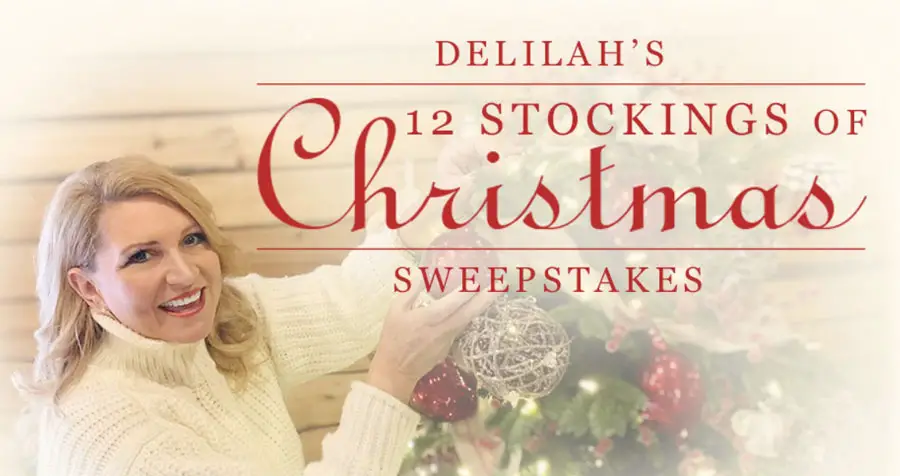 Now through December 22nd, Delilah is sharing 11 of her favorite holiday items with her  listeners. Enter for your chance to win one of 12 Stockings filled with these amazing holiday prizes. You can enter online or by text