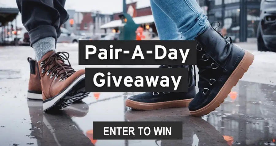 Forsake Pair-A-Day Boots Giveaway (Daily Winners)
