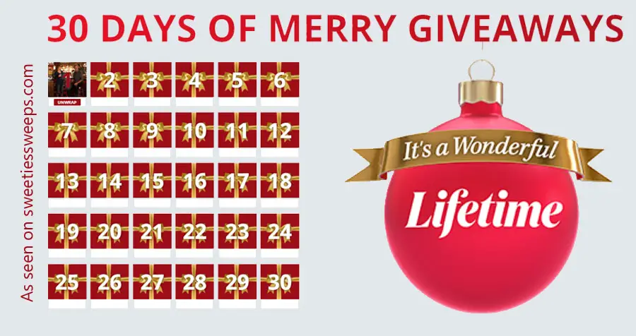 'Tis the season for gift giving during Lifetime’s 30 Days of Merry Giveaways! Unwrap the image on Lifetime’s virtual holiday hub to see if you’re an instant winner of tonight’s special prize!