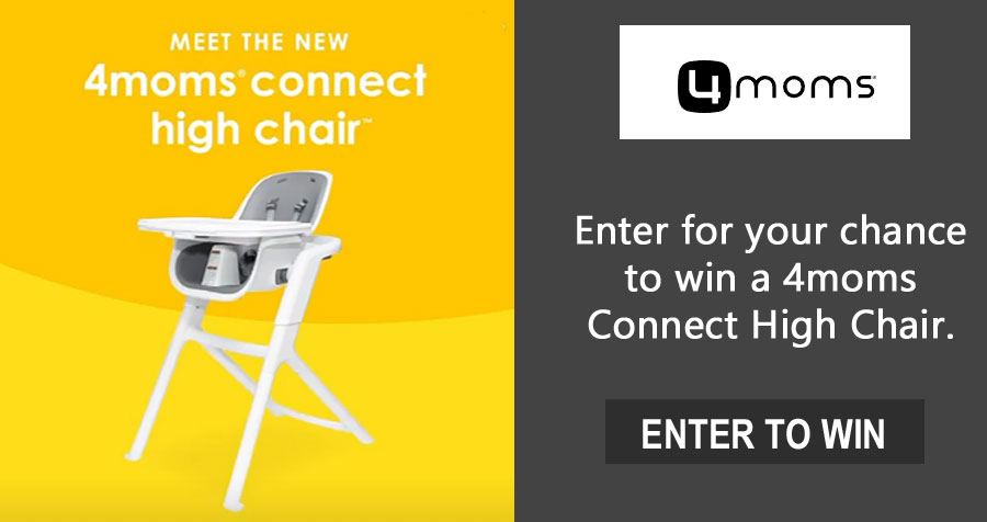 4moms Connect High Chair Giveaway
