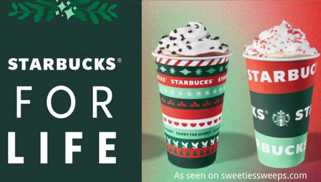 The new edition of Starbucks for Life is here and it’s your chance to win prizes by collecting festive pieces to complete your game board. 10 lucky winners will receive Starbucks for Life! plus thousands more will win FREE Starbucks gift cards, drinks, food, tumblers, beanies, and more.