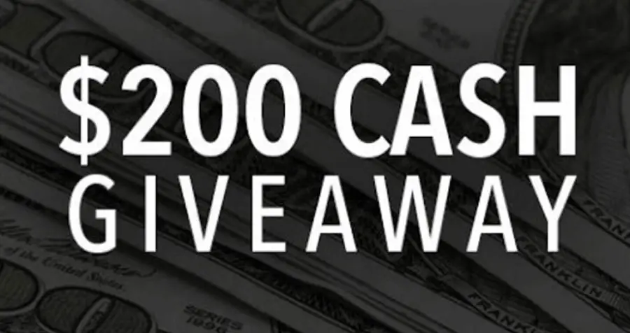 Win $200 Cash