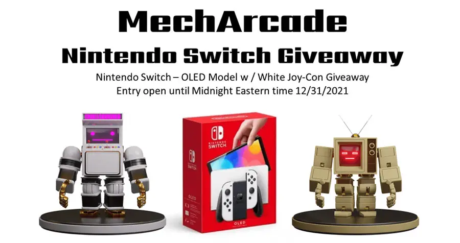 MechArcade wants to give you a brand-new Nintendo Switch so you can start off 2022 gaming in style. MechArcade is an #NFT project launching in 2022 with a foundation built on high-quality 3D art, gaming, and community. We hope you join our community to see what we are all about!