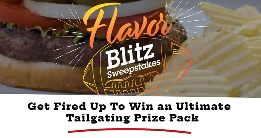 Get Fired up to win an Ultimate Tailgating Prize Pack1! Grill Perks is giving away 100 Ultimate Tailgating Prize Packs! Enter the Flavor Blitz Sweepstakes for your chance to win.