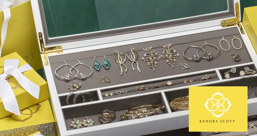 Enter to win a jewelry box filled with Kendra Scott jewels (and other exciting prizes). Enter the Kendra Scott 12 Days of Joy Sweepstakes daily and share with your friends for bonus entries