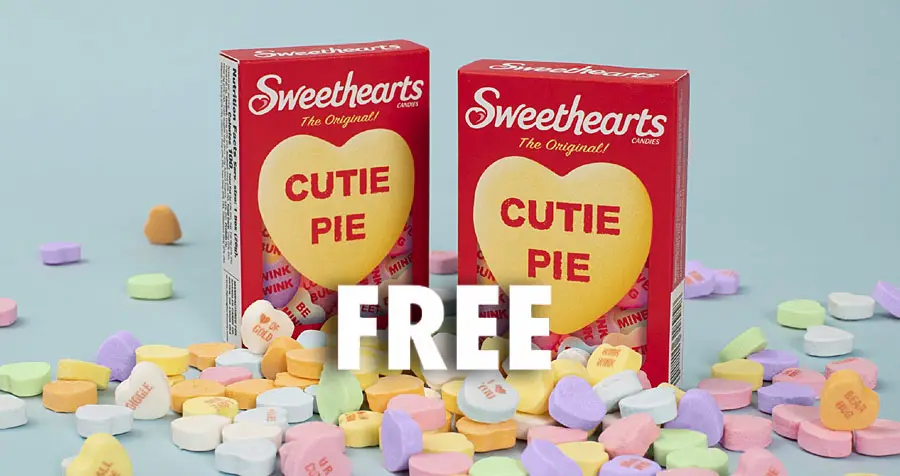 Nominate a friend, family member, coach, teammate, mentor, or anybody who helped you get where you are today and Sheethearts Candies will send 500 randomly selected winners a free box of Sweethearts to spread positivity far and wide this Valentine’s Day!