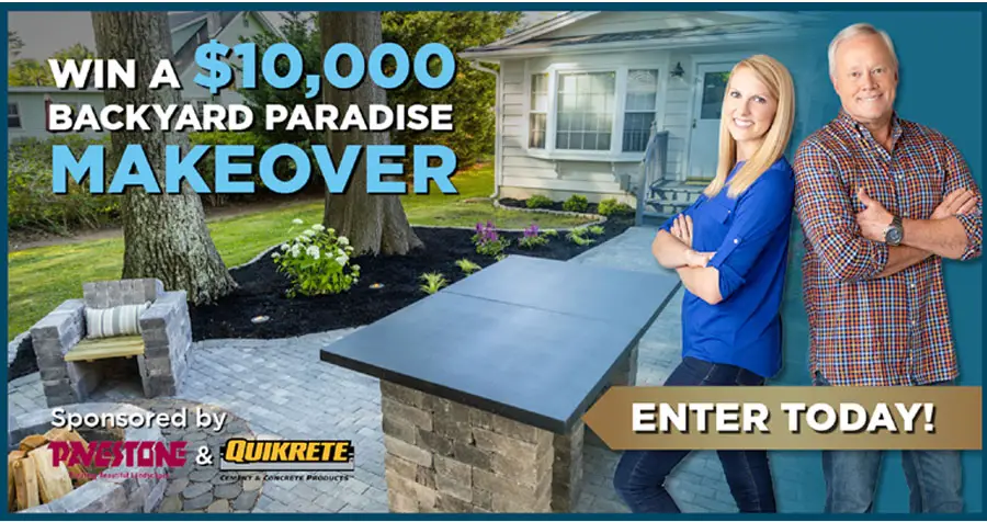 Today's Homeowner $10,000 Backyard Paradise Makeover Contest