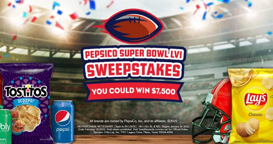 Enter for your chance to win $7,500 in cash! Down…set…snack! Tasty Rewards is gearing up for another epic #SuperBowl with these hall-of-fame flavors — and a chance to win $7,500! Use the money to host a championship-calibre tailgate, upgrade your fan cave, or score yourself some tickets to see your favorite team play in-person next season!