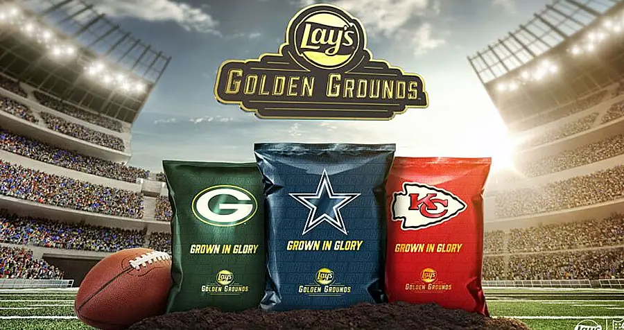 5,800 WINNERS! Enter to win a bag of limited edition Lays Golden Grounds Potato Chips. Show your love for your team, using #LaysGoldenGrounds #Sweepstakes & your team’s official NFL hashtag for your chance to win #ForeverNE #Patriots