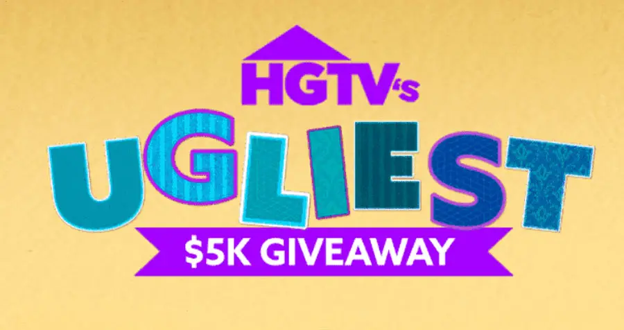 Enter for your chance to win $5,000 in cash from HGTV! Watch the episode of the series Ugliest House in America that airs January 3 - January 7th for the daily code word.
