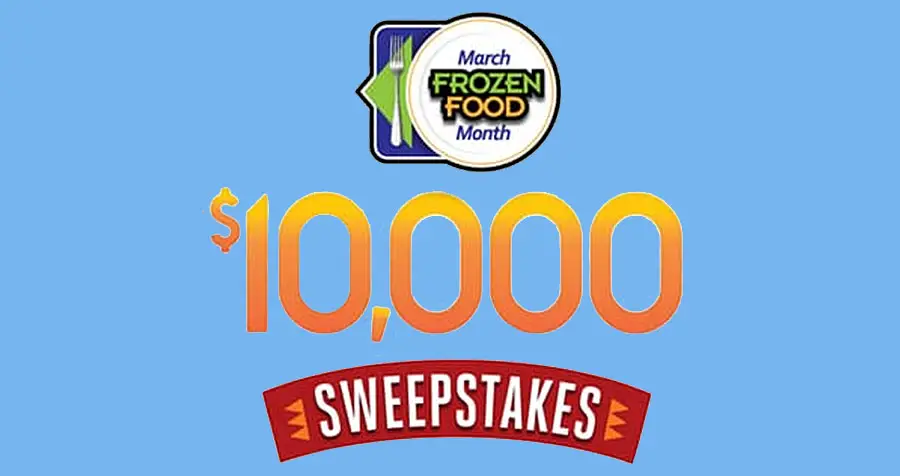 Easy Home Meals is celebrating March Frozen Food Month in a BIG way! From now until April 4th, enter the $10,000 Sweepstakes for a chance to win 1 of 18 First Prizes of $500 supermarket gift card or the Grand Prize $1,000 supermarket gift card.