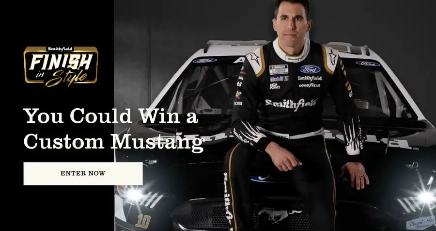 Smithfield Finish In Style Giveaway - Win a Ford Mustang GT Coupe!